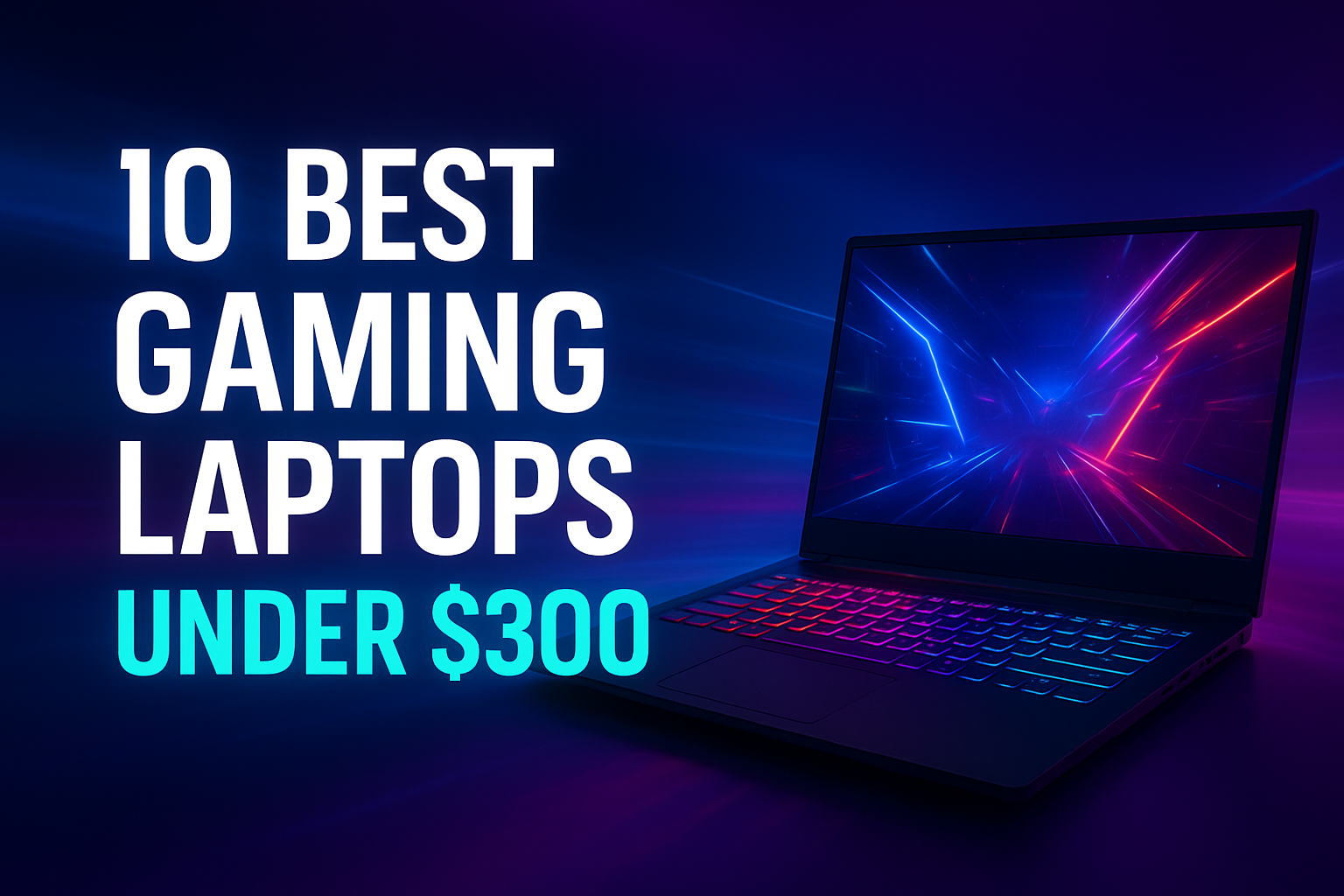 10 Best Gaming Laptops Under $300 (2025 Updated Buyer’s Guide)