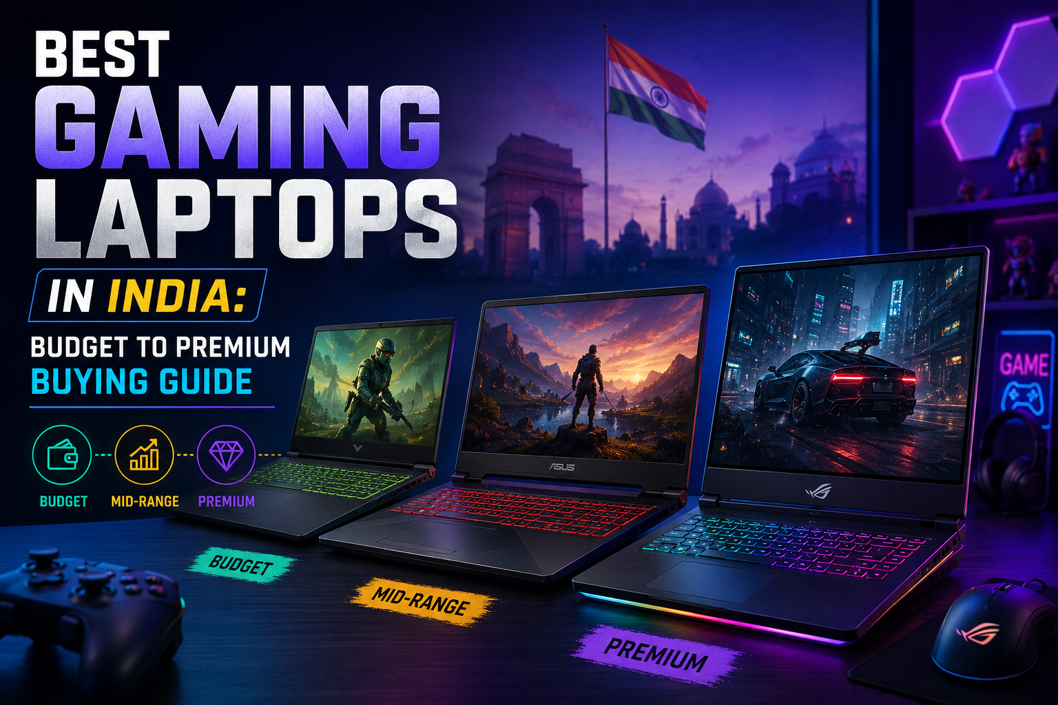 Best Gaming Laptops in India: Budget to Premium Buying Guide